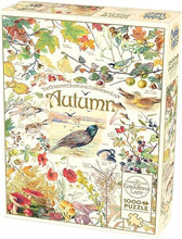Load image into Gallery viewer, Cobble Hill 1,000 Piece Jigsaw Puzzle - Country Diary: Autumn (Poster Included)