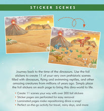 Load image into Gallery viewer, Peter Pauper Press - Sticker Scenes: Dinosaurs