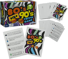 Load image into Gallery viewer, Outset 80's 90's Trivia Game