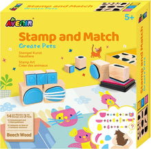 Load image into Gallery viewer, Avenir Stamp and Match: Create Pets