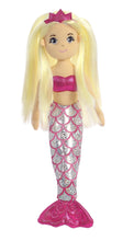 Load image into Gallery viewer, Aurora World Sea Sparkles Mermaid Plush, Jewel, Small, 10-Inch Soft Doll for Kids