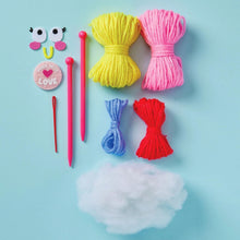 Load image into Gallery viewer, Bright Stripes - Snack Knit Kit Bundle: Cupcake Cutie and Lil' Dumplin
