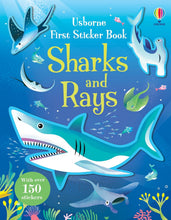 Load image into Gallery viewer, Usborne First Sticker Book - SHARKS and RAYS