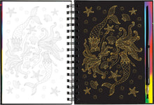 Load image into Gallery viewer, Scratch and Sketch - Extreme! Mermaids: An Art Activity Book