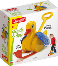 Load image into Gallery viewer, Quercetti Quack and Flap Duck Push Toy