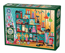 Load image into Gallery viewer, Cobble Hill 1,000 Piece Jigsaw Puzzle - Christmas Cats (Poster Included)