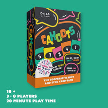 Load image into Gallery viewer, Gamewright - Cahoots: The Cooperative Hint and Sync Card Game