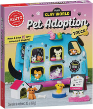 Load image into Gallery viewer, Klutz Book &amp; Activity Kit - Mini Clay World Pet Adoption Truck