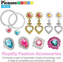 Load image into Gallery viewer, Picasso Tiles - Royal Princess Dress-Up Jewelry &amp; Shoe Boutique Toy Set