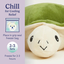 Load image into Gallery viewer, Warmies Microwavable &amp; Weighted Plush Snuggle Set - Turtles, Large &amp; Small