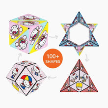 Load image into Gallery viewer, Shashibo Magnetic Puzzle Cube - Hello Kitty: Rainbow