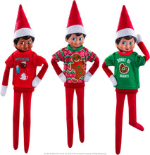 Load image into Gallery viewer, The Elf on the Shelf - Claus Couture Festive Fun T-Shirt Set (Scout Elf Not Included)