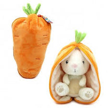 Load image into Gallery viewer, Flipetz - Gadget Bunny &amp; Carrot: 2-in-1 Plush Toy