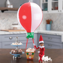 Load image into Gallery viewer, The Elf on the Shelf - A Christmas Tradition: Blue-Eyed Boy Scout Elf &amp; Peppermint Balloon RIde