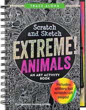 Load image into Gallery viewer, Scratch and Sketch - Extreme! Animals: An Art Activity Book