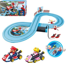 Load image into Gallery viewer, Carrera First Mario Kart - Slot Car Race Track with Spinners: Mario vs. Princess Peach