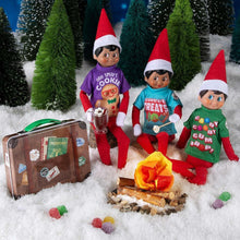 Load image into Gallery viewer, The Elf on the Shelf Claus Couture T-Shirt Set: 6 T-Shirts for Scout Elves (Scout Elf not included)