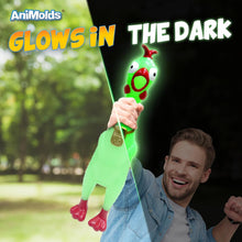Load image into Gallery viewer, Squeeze Me Chicken Glow In The Dark - Medium 12.5"