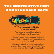 Load image into Gallery viewer, Gamewright - Cahoots: The Cooperative Hint and Sync Card Game