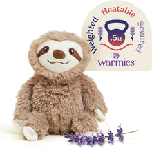 Load image into Gallery viewer, Warmies Microwavable &amp; Weighted Plush - Sloth, Small