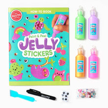 Load image into Gallery viewer, Klutz Book &amp; Creative Kit - Paint &amp; Peel Jelly Stickers