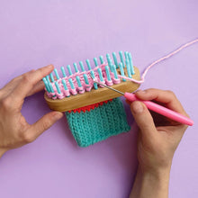 Load image into Gallery viewer, Brite Stripes - Nimble Knitter: Squishee Stuffies
