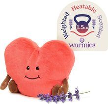 Load image into Gallery viewer, Warmies Microwavable &amp; Weighted Plush - Heart, Large