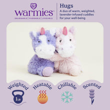 Load image into Gallery viewer, Warmies Microwavable &amp; Weighted Plush - Unicorn Hugs