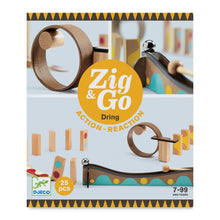 Load image into Gallery viewer, Djeco Zig and Go Reaction Construction Set - Dring