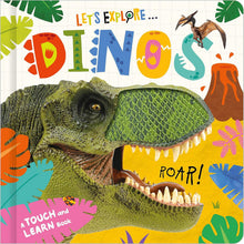 Load image into Gallery viewer, Let's Explore: Dinos (Board book)
