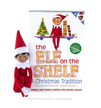 Load image into Gallery viewer, The Elf on the Shelf: A Christmas Tradition (Brown-eyed Boy Scout Elf)