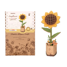 Load image into Gallery viewer, Rowood - Wooden Bloom Craft Kit: Sunflower