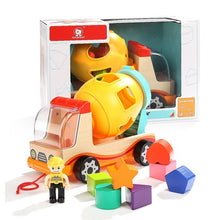Load image into Gallery viewer, Mixer Truck W/ Shape Sorter