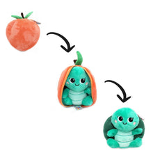 Load image into Gallery viewer, Flipetz - Corvet the Turtle &amp; Peach: 2-in-1 Plush Toy
