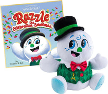 Load image into Gallery viewer, The Elf on the Shelf Bundle: Razzle The Snowman Plush with Illustrated Storybook, Bogie Clip-On &amp; Activity Book