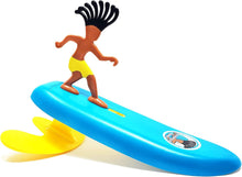 Load image into Gallery viewer, Surfer Dudes Classics Wave Powered Mini-Surfer and Surfboard Toy - Hossegor Hank