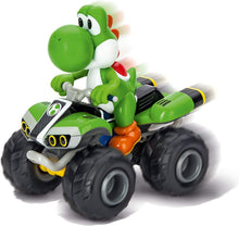 Load image into Gallery viewer, Carrera Radio Remote Control Toy Car Vehicle - Nintendo 2.46Hz Mario Kart: Yoshi Quad