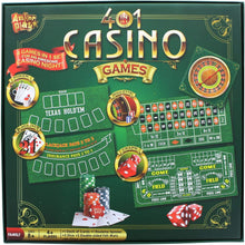 Load image into Gallery viewer, Anker Play - 4-in-1 Casino Games: Craps, Poker, Black Jack &amp; Roulette