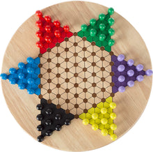 Load image into Gallery viewer, Chinese Checkers Wooden Game Set