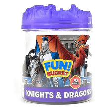Load image into Gallery viewer, Sunny Days Entertainment - Fun Bucket: Knights and Dragons, 36 Pieces