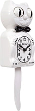 Load image into Gallery viewer, Kit-Cat® Klock, Limited Edition, White Black Bow Tie, 15.5"