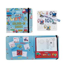 Load image into Gallery viewer, Floss &amp; Rock Water Pen and Reusable Cards - Construction
