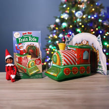 Load image into Gallery viewer, The Elf on the Shelf: Polar Props Set – Peppermint Blimp, Plane &amp; Train Rides