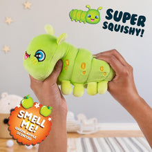 Load image into Gallery viewer, Scentco Snuggle Bugs - Gourmet-Scented Plush Bug: CATERPILLAR