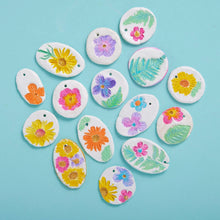 Load image into Gallery viewer, Bright Stripes - Wish*Craft Flower Power Pottery (Air-Dry Clay)