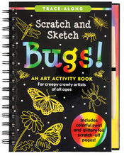 Load image into Gallery viewer, Scratch and Sketch - Bugs: An Art Activity Book