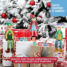Load image into Gallery viewer, The Elf on the Shelf - Elf Mates® Three-Pack &amp; Storybook, Dark-Tone