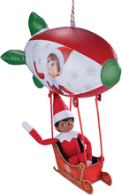 Load image into Gallery viewer, The Elf on the Shelf: Polar Props Set – Peppermint Blimp, Plane &amp; Train Rides
