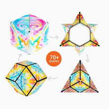 Load image into Gallery viewer, Shashibo Magnetic Puzzle Cube - Tie-Dye Twist