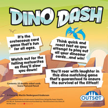 Load image into Gallery viewer, Outset - Dino Dash Card Game